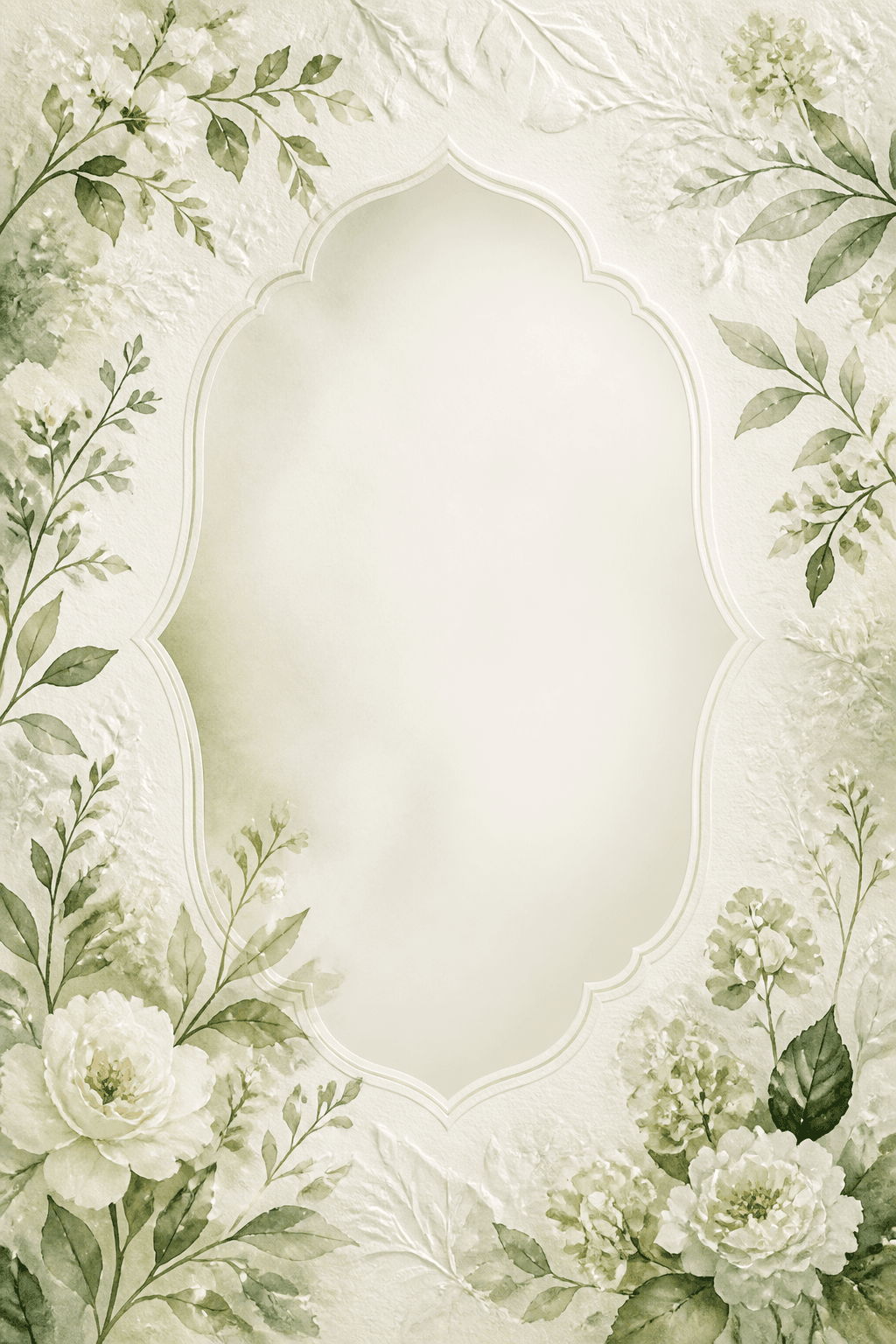 Jardin wedding invitation design